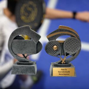 eberin · Paddle-Pokal aus Resin – Der besondere Preis für jedes Paddle-Turnier. Paddle Pokal – Einzigartig, stilvoll und personalisierbar!